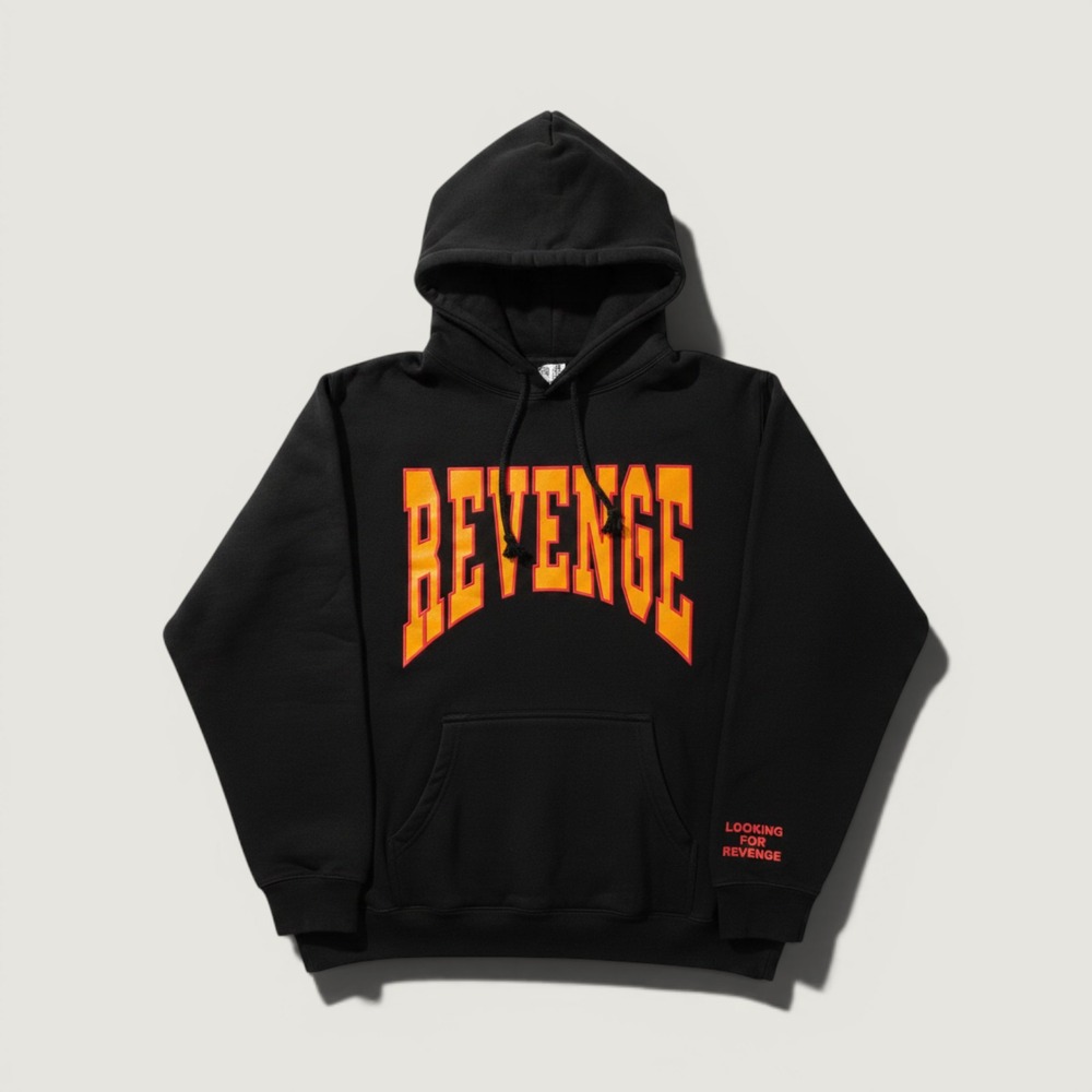 Drake Summer Sixteen Tour Hoodie Revenge Graphic Black Medium